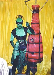 Satin Restrain Bondage