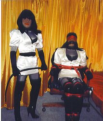 Satin Restrain Bondage