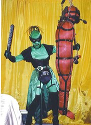 Satin Restrain Bondage