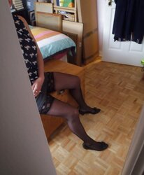 Left Behind her undies