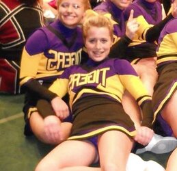 Sporty stunners - cheerleaders