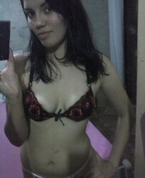 No espelho de casa