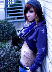Fantastic bare ladies with tats