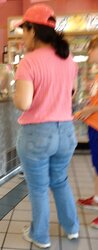 Candid mature Granny bums