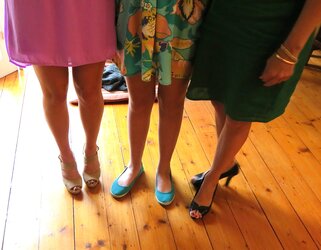 Ultimate stunning gams and soles