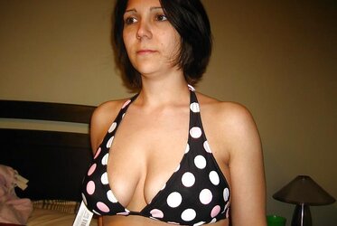 Inexperienced Holly Flashing Bosom