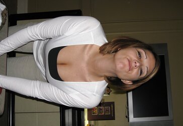 Inexperienced Holly Flashing Bosom