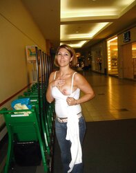 Showing boobs 1.