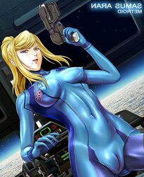 Samus from Metroid