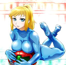 Samus from Metroid