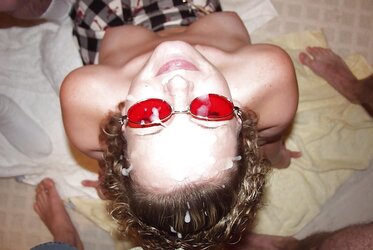 FACE SPUNKED!