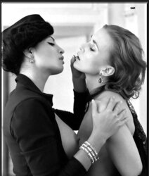 Girl-On-Girl sensuality