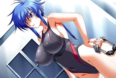 Dolls in bathing suits