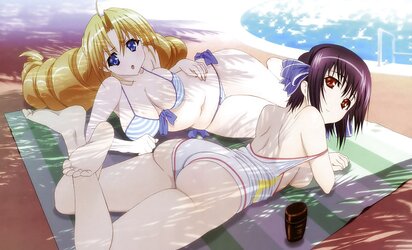 Dolls in bathing suits