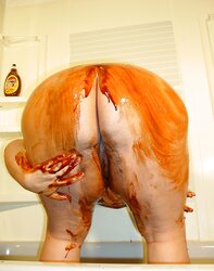 CHOCOLATE COATED PLUMPER!!