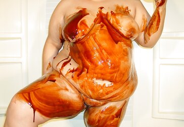 CHOCOLATE COATED PLUMPER!!