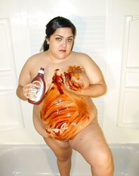 CHOCOLATE COATED PLUMPER!!
