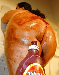 CHOCOLATE COATED PLUMPER!!