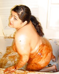 CHOCOLATE COATED PLUMPER!!