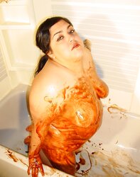 CHOCOLATE COATED PLUMPER!!