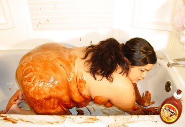 CHOCOLATE COATED PLUMPER!!