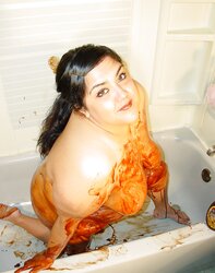 CHOCOLATE COATED PLUMPER!!