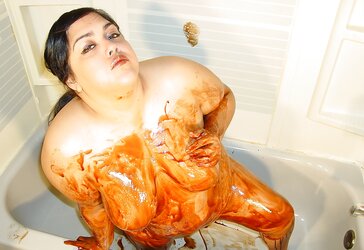 CHOCOLATE COATED PLUMPER!!