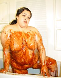 CHOCOLATE COATED PLUMPER!!
