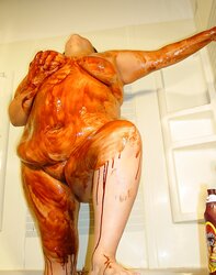 CHOCOLATE COATED PLUMPER!!