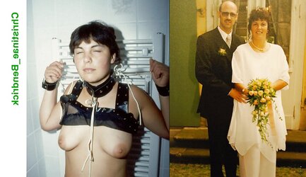 Clothed unwrapped mature