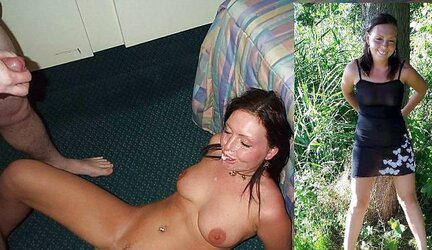 Clothed unwrapped mature