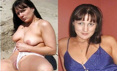 Clothed unwrapped mature