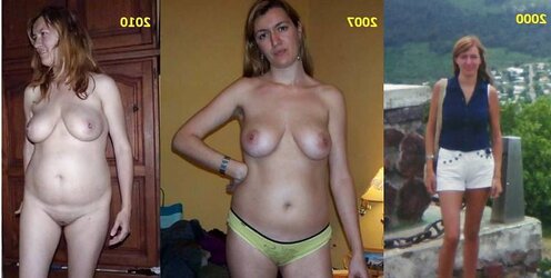 Clothed unwrapped mature