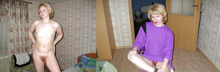 Clothed unwrapped mature