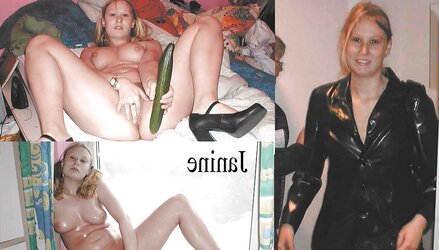 Clothed unwrapped mature