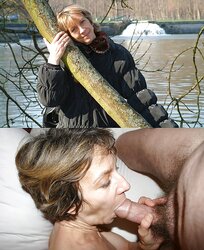 Clothed unwrapped mature