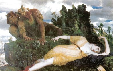 Painted Ero and Porn Art 40 - Arnold Boecklin
