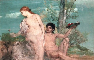 Painted Ero and Porn Art 40 - Arnold Boecklin