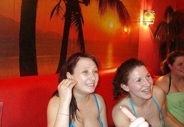 Red-Hot russian mummy in sauna