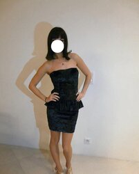 My gf teenager bthday in stockings and fresh gold high-heeled shoes