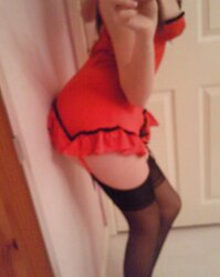 Ich in rot - Me in crimson