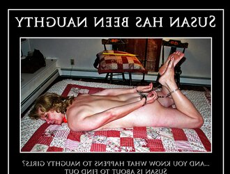 The Hottest of Nude Restrain Bondage Wifey Susan