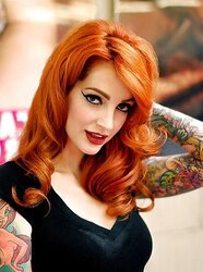 Redhead stunners: Vanessa Lake