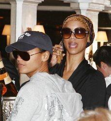 Tyra Banks at Nellos on Madison Avenue