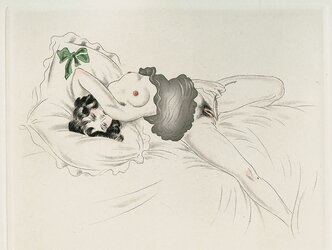 Teenagers in erotic art