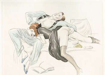 Teenagers in erotic art