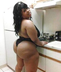 Ebony bums - What do you do with these backsides?