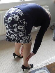 C Blue sundress