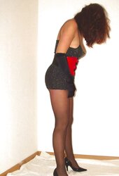 KEY - Shining Tights and Nylons on super-steamy Gams