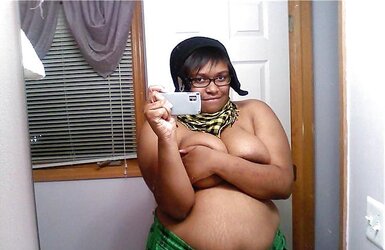 Chubby Black Teenager Sasha